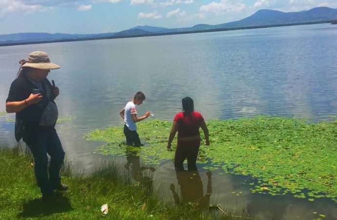 A los visitantes les piden  formar parte del cuidado de la laguna, ubicada en el Valle de México