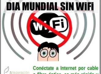 El  8 de noviembre, declarado el Día Mundial sin Wi-FI Es peligroso para la salud